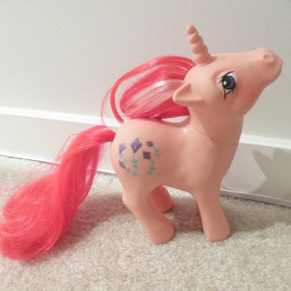 MY LITTLE PONY HASBRO Vintage G1 Skyflier unicorn pony 1984 - Picture 12 of 14